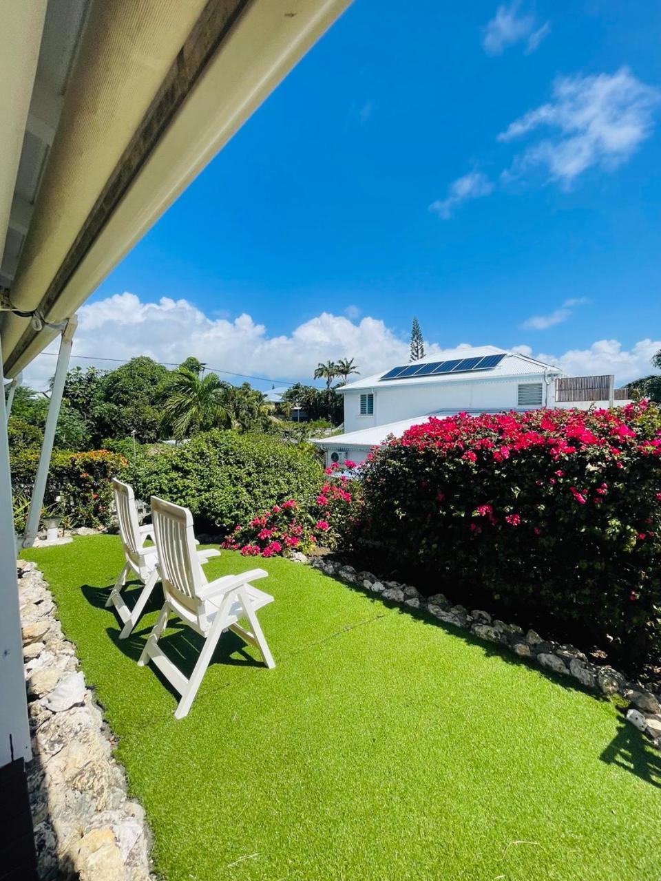 Appartement Hibiscus A Saint-Francois Bagian luar foto